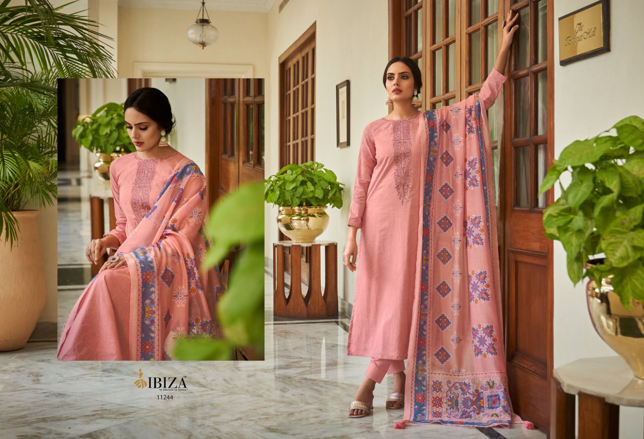 Ibiza Rang E Haya 11243-11250 Wholesale Printed Salwar Suits Catalog